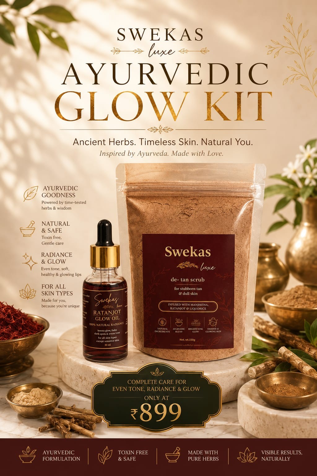 Ayurvedic Glow Kit